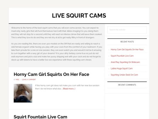 mysquirtcam.com
